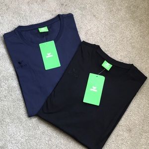 ERIMA SOLID SHORT SLEEVE TEE WITH EMBROIDERED LOGO